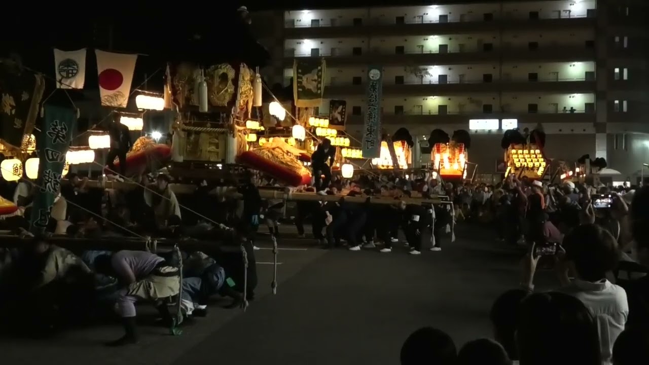 2025.10.14 川之江秋祭り 川之江地区統一寄せ　演技その2