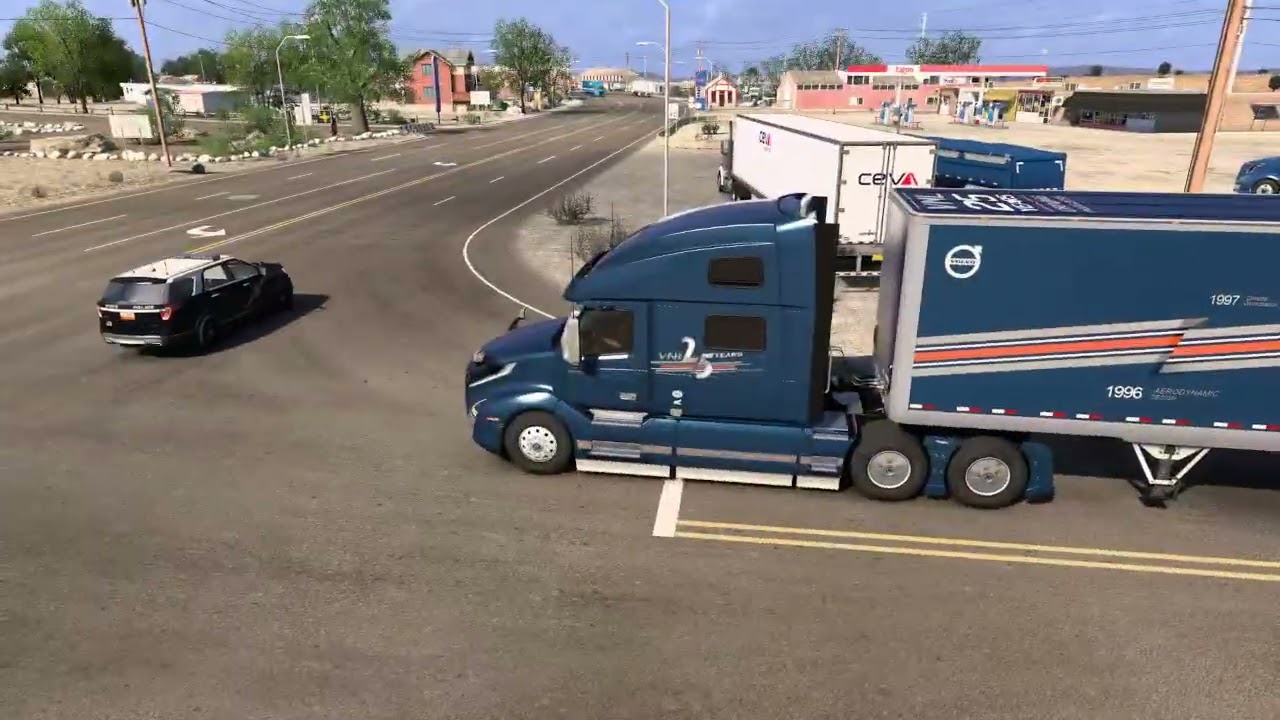 Delivering Tires From Tucumcari NM to Roswell NM in American Truck Simulator (No Talking)