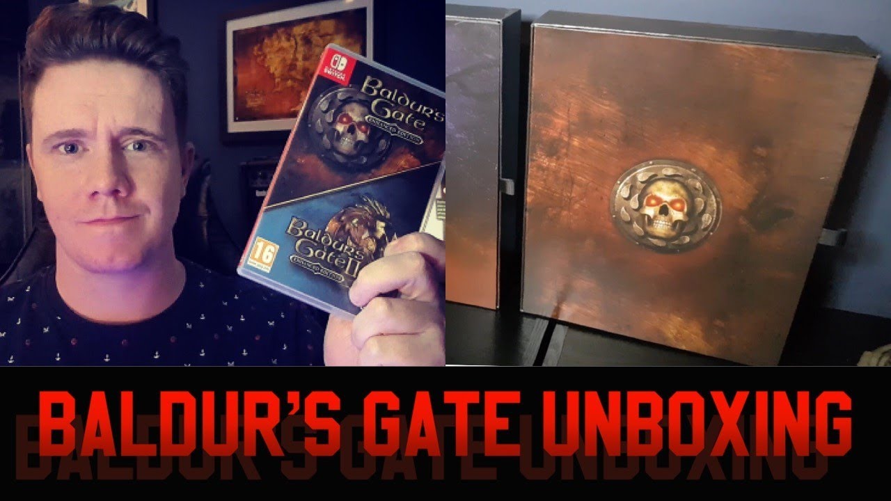 Baldur's Gate Collectors Pack Unboxing