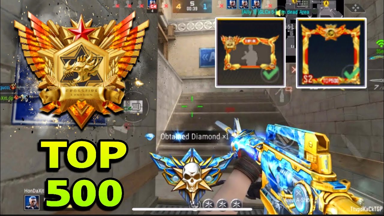 CrossFire:Legends | Hành trình leo Top 500 Sever rank Truyền Kì (P.2)