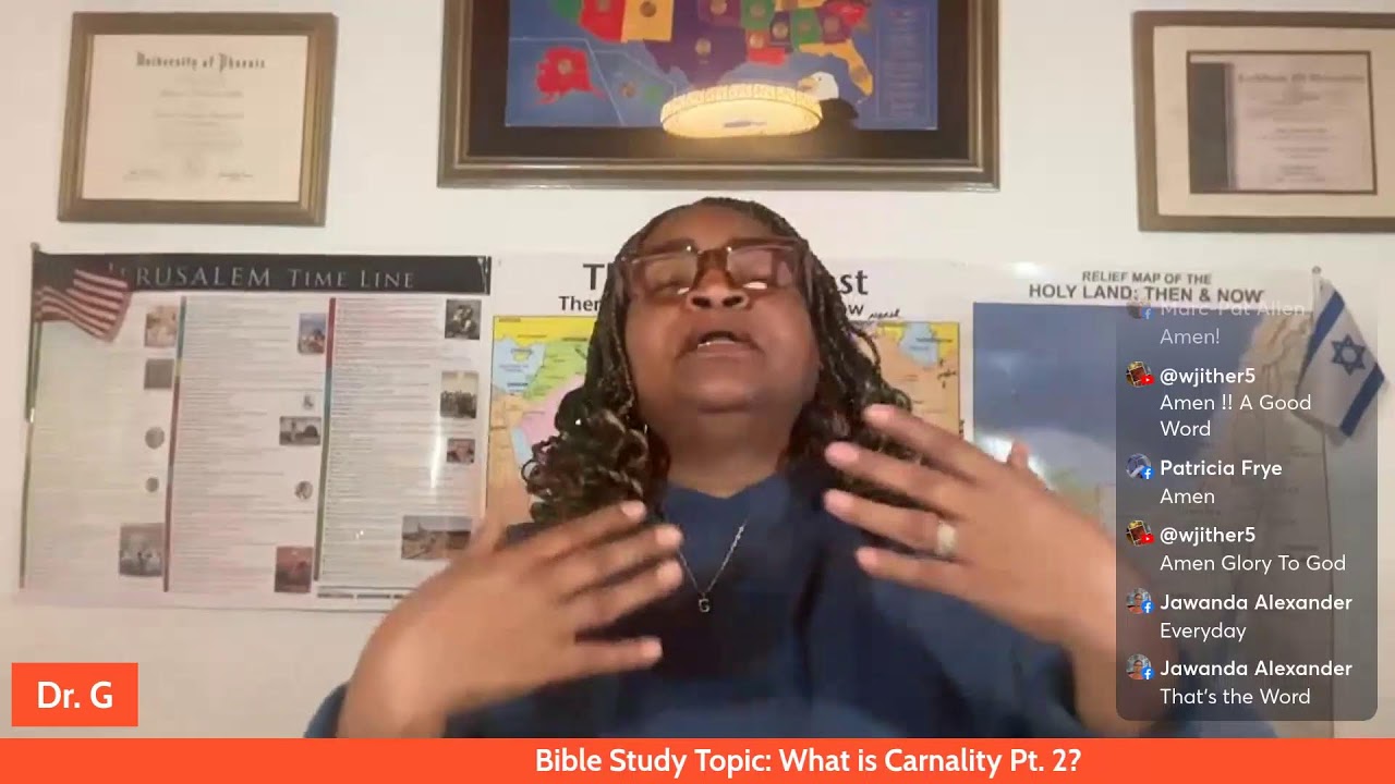 Bible Study, What is Carnality Pt. 2,, Feb 18, 2026, 6 pm CST
