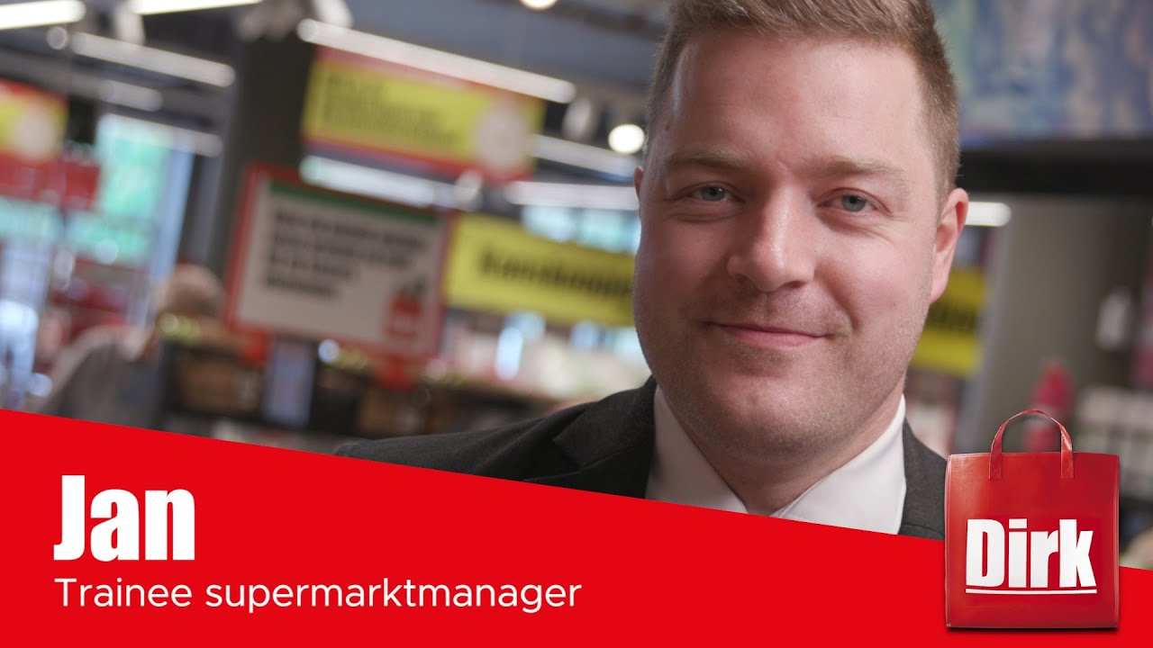 Een traineeship tot supermarktmanager bij Dirk