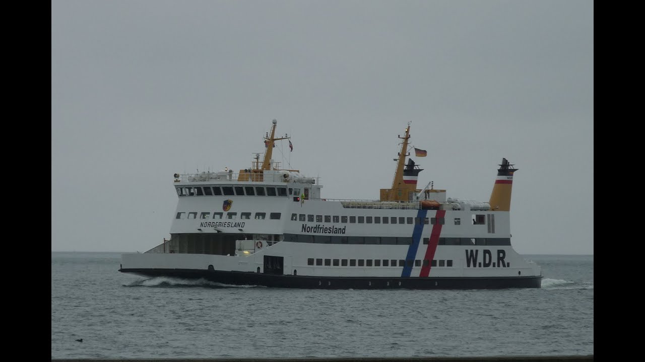 W.D.R.-Fähre Nordfriesland im Sommer 2017 (NCS-Version)