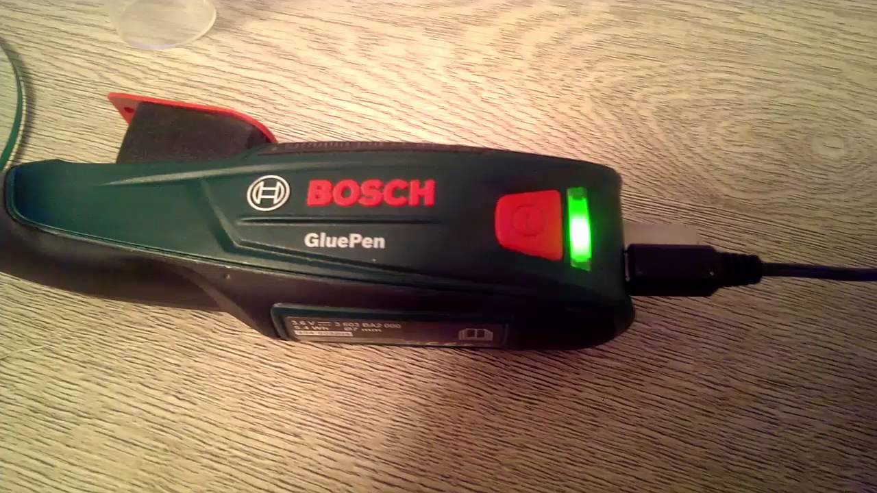 Термоклеевой пистолет BOSCH GluePen ( клеевая ручка )