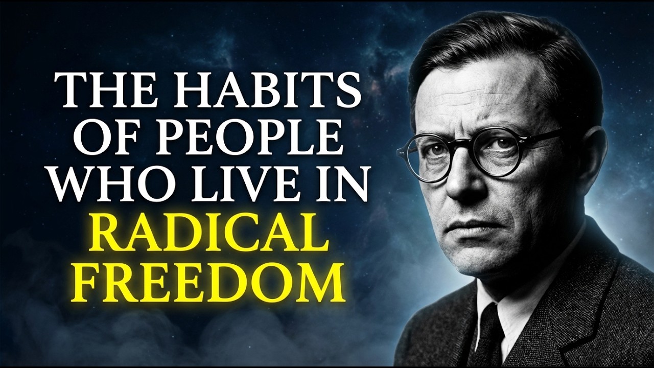 The Habits of People Who Live in Radical Freedom — Sartre