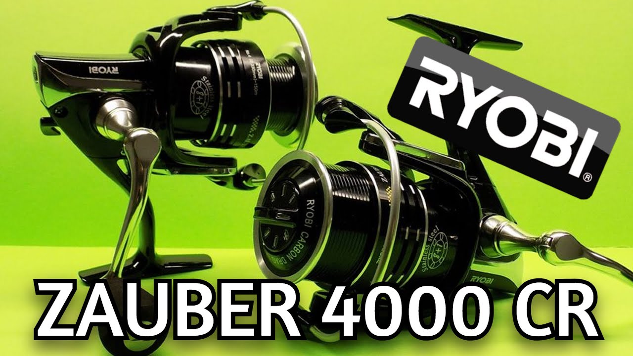 RYOBI Zauber 4000 CR | How To Clean and Lubricate a Spinning Reel | Podmazivanje mašinice