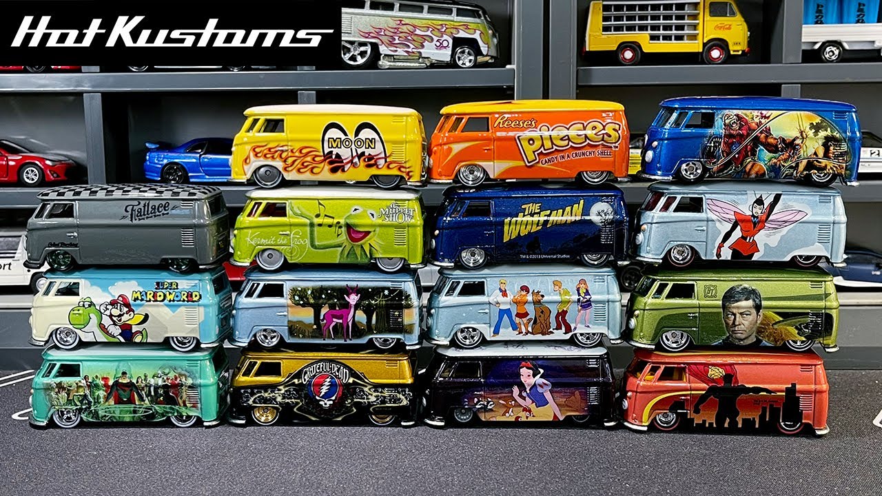 The Rising Popularity of Hot Wheels Volkswagen T1 Panel Bus and my Current Collection