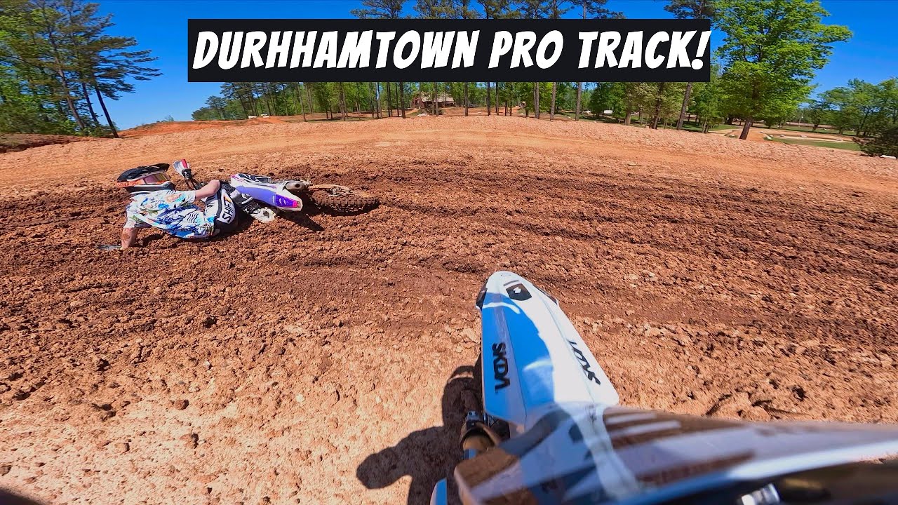First Day Back At Durhamtown! | MX2 and Pro Track!
