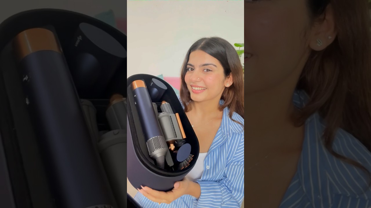 Seria urodzinowa 🎀💗 Dzień 4✨ Otrzymuję Dyson Airwrap ❤️ Tydzień urodzinowy #youtubeshorts #shorts #minivlog