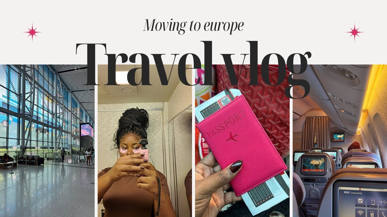 TRAVEL VLOG: moving to europe( Serbia) as a medical student | overweight luggage? Layovers…. 
