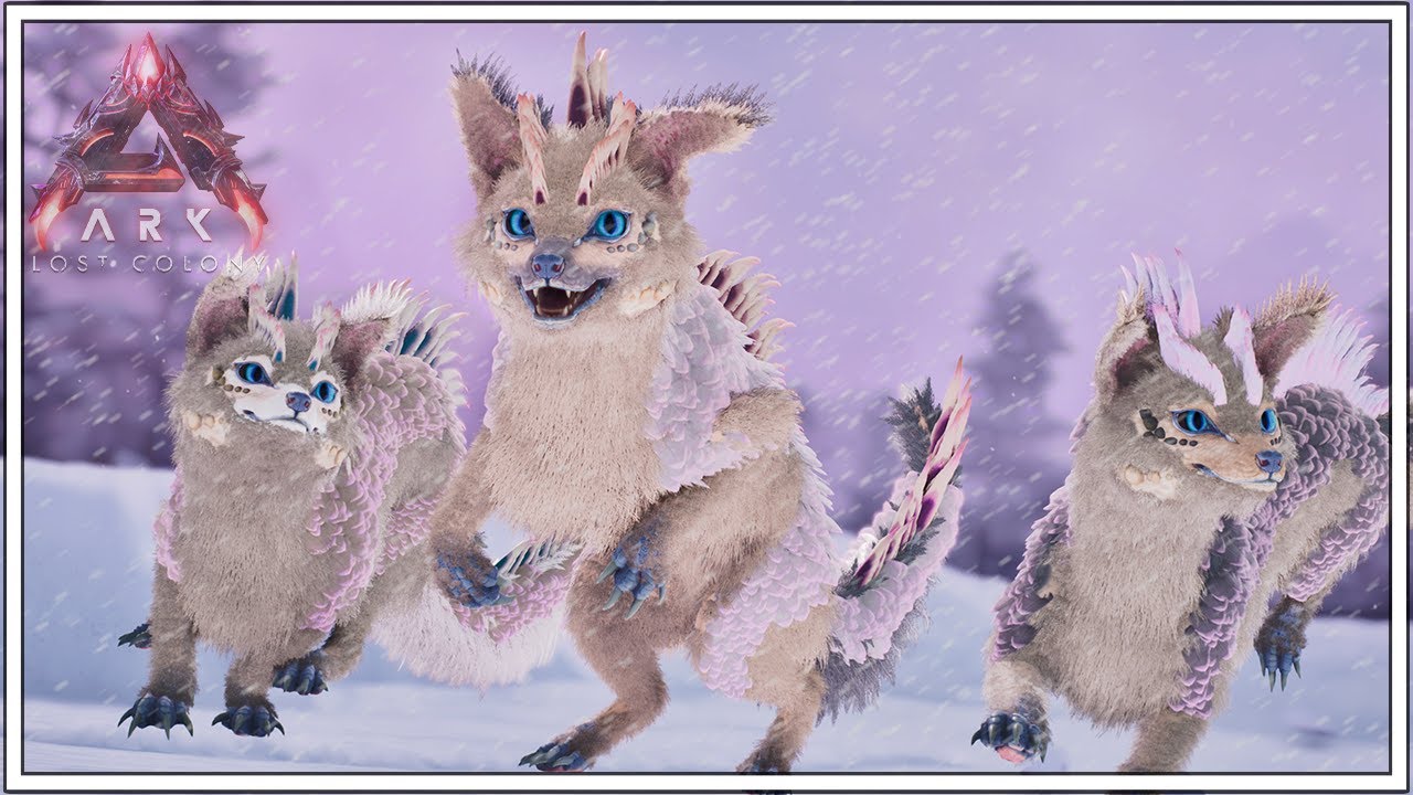The Snow Foxes Are A Must Tame In This DLC !! | Ark Lost Colony [Ep2]