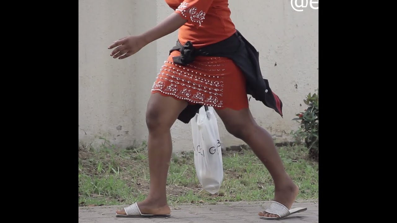 Watch what she did. Bushman prank