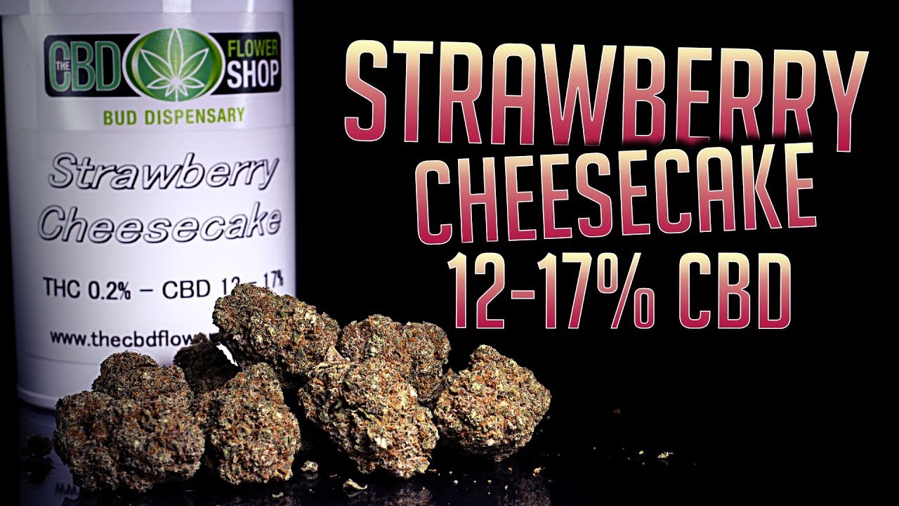 STRAWBERRY CHEESCAKE 12-17% CBD Review | TheCBDFlowerShop