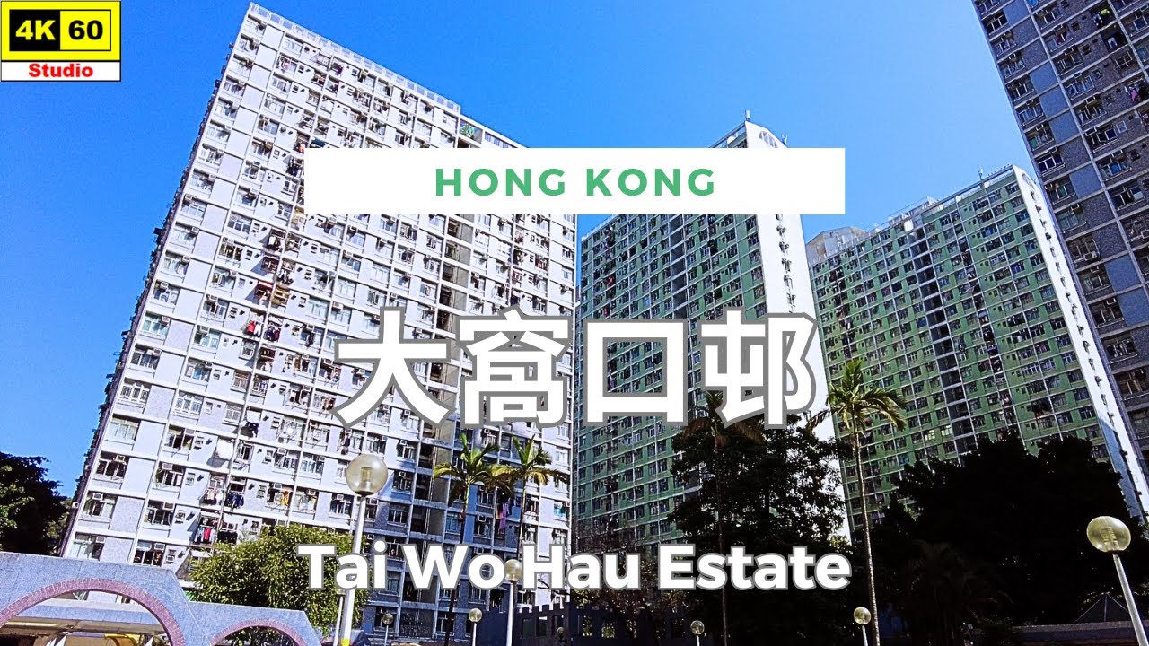 大窩口邨 4K | Tai Wo Hau Estate | DJI Pocket 2 | 2025.01.06