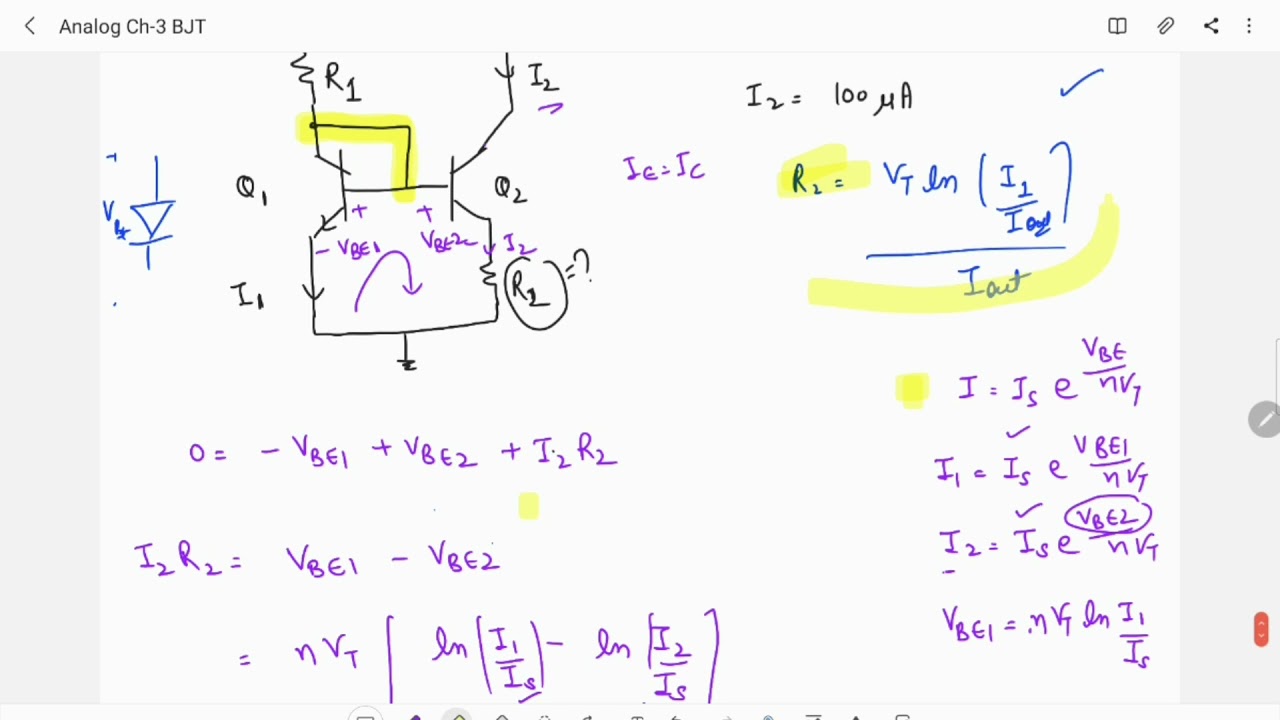 GATE 2016|BJT ANALYSIS|ECE|ANALOG CIRCUIT|PREVIOUS YEAR|EE|IN|PYQ|SOLUTION|CONCEPT THROUGH QUESTION