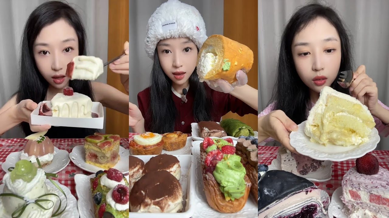 Eating cake 🍰🎂 dessert 🎂 MUKBANG Swakathik #cakeeating #cake #dessert#chocolatecake