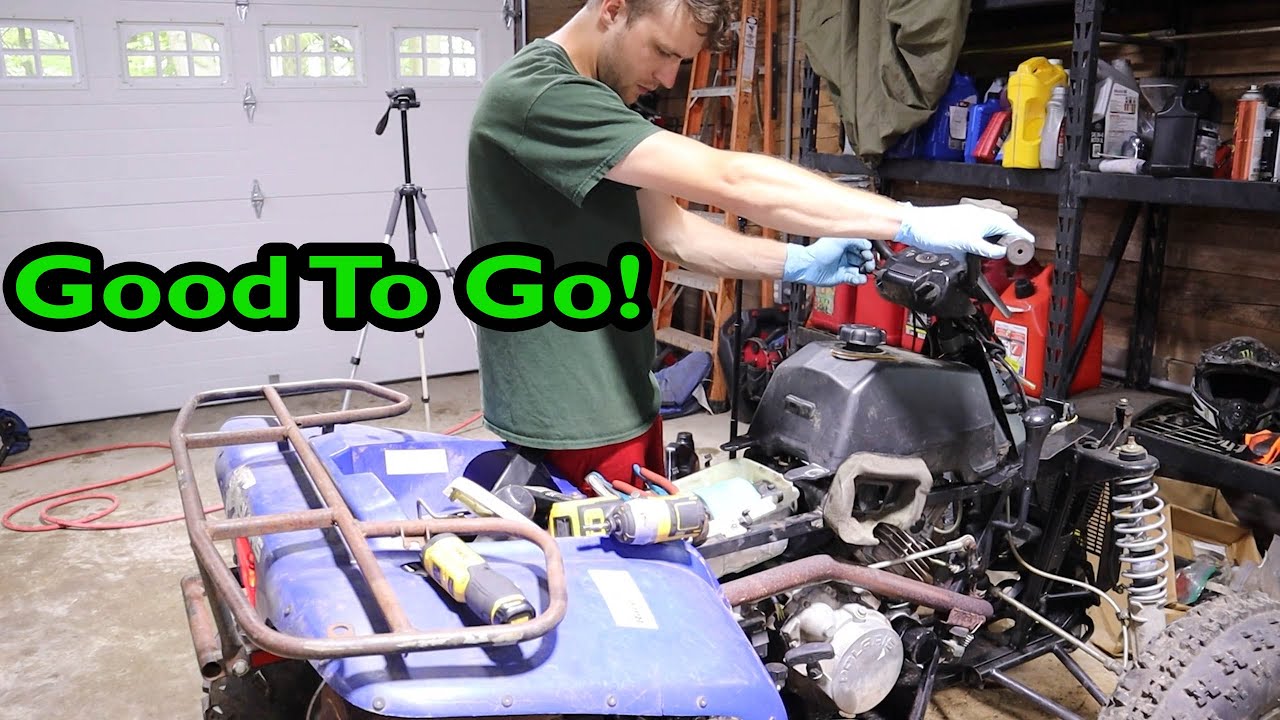POLARIS TRAIL BOSS 330 REBUILD IS DONE