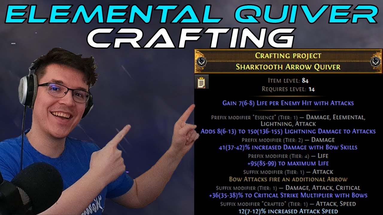 Elemental Quiver Crafting - Beginner Guide - Path of Exile