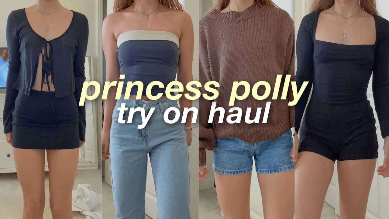 PRINCESS POLLY HAUL | try on haul, winter edition