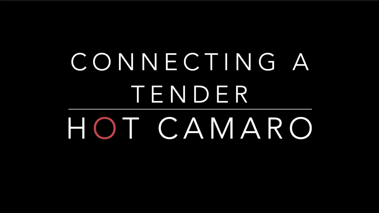 Connecting a Tender