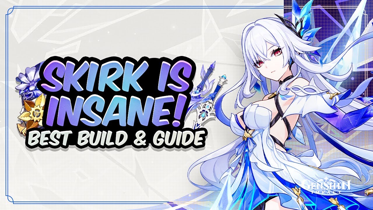 COMPLETE SKIRK GUIDE! Best Skirk Build - Artifacts, Weapons, Teams & Showcase | Genshin Impact
