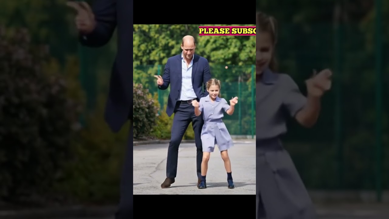 Father and daughter vibes as Prince William performs a dance with his daughter Princess Charlotte