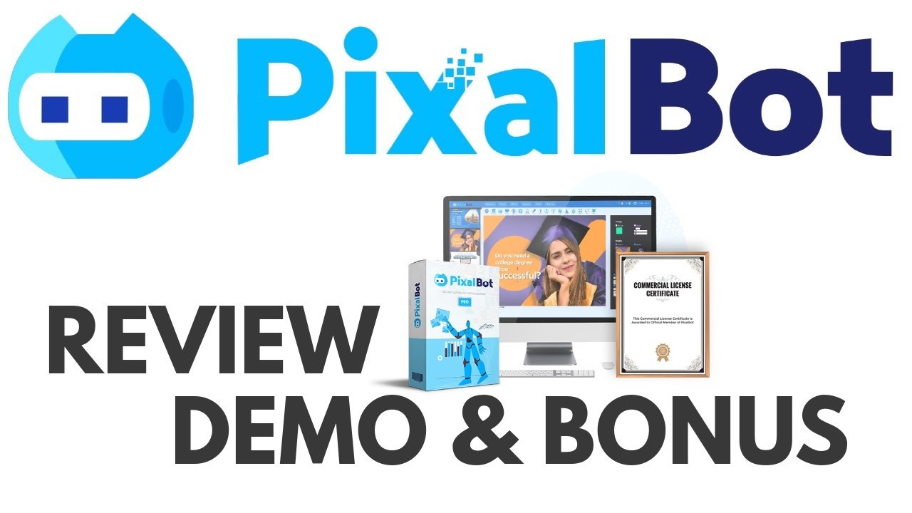 PixalBot Review Demo Bonus - All In One AI Graphic Design Software