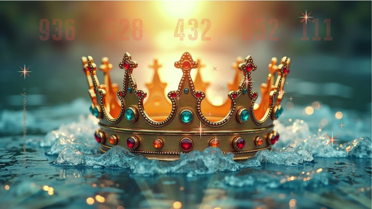 רצועת תדרים לפתיחת צ׳אקרת הכתר – שער האחדות | Crown Chakra Activation – The Gateway of Unity