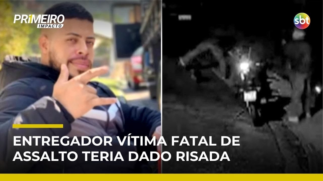 Entregador morre baleado em assalto ap&oacute;s poss&iacute;vel risada por nervosismo | #PrimeiroImpacto