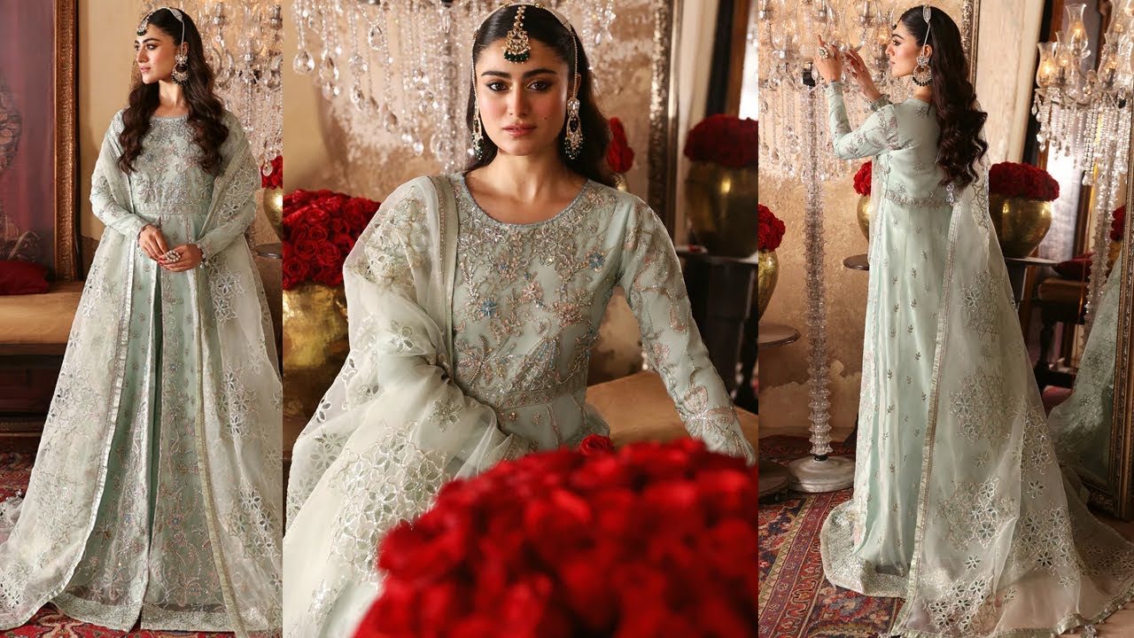 Unboxing Elegance: Emaan Adeel's Ghazal Collection 24 | Dress GH 03
