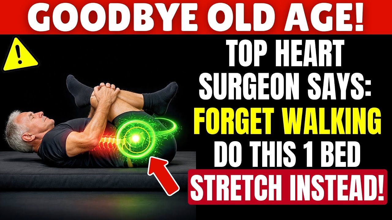 Over 75? THIS 1 Stretch Is BETTER Than Walking — Surgeons Were Shocked! | Senior Health Tips