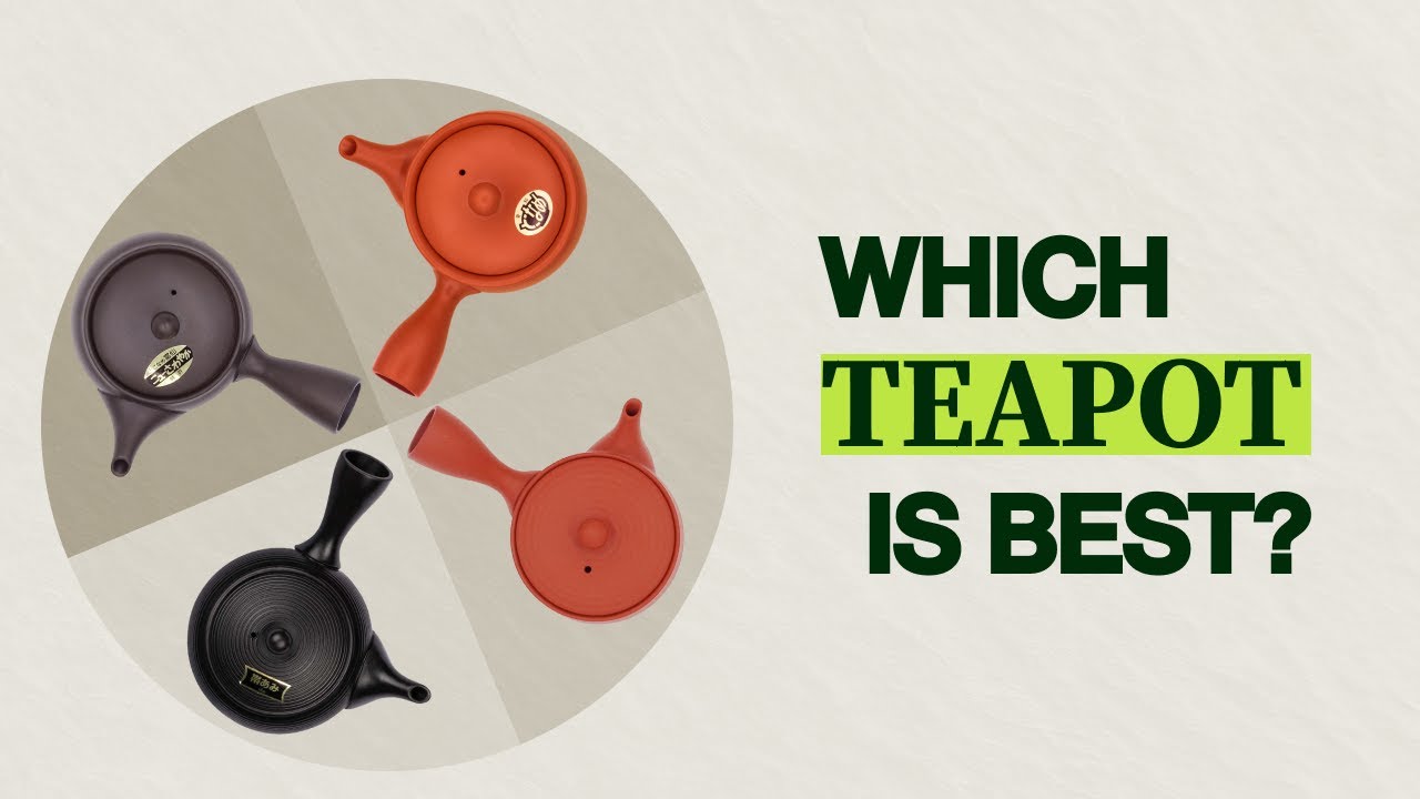 Which Teapot Works Best for Fukamushi Sencha? Comparing the Black Kyusu with the Red Kyusu