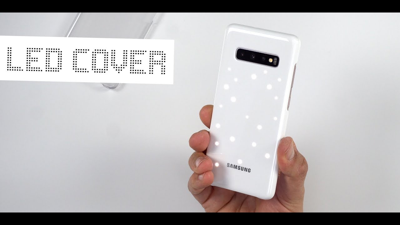 Samsung Galaxy S10 (Plus): LED Cover & Clear Cover im Test | deutsch