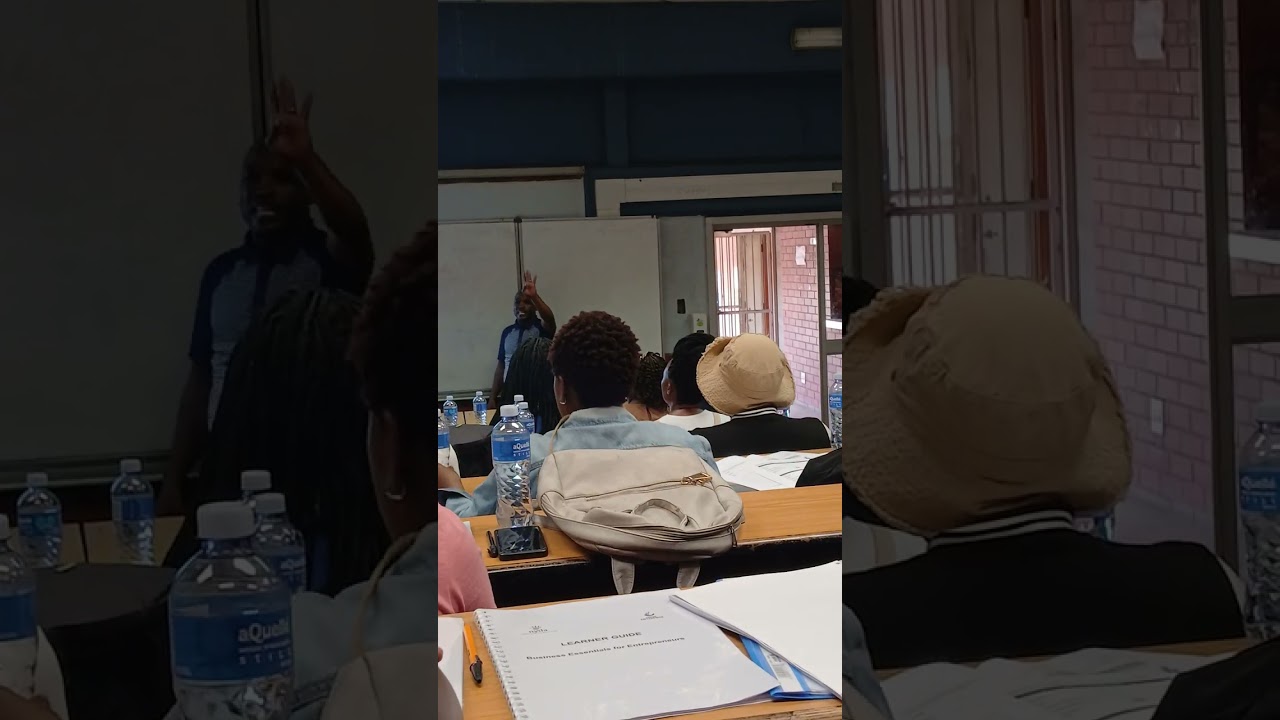 Enterprise and NYDA Program for small businesses, we learning alot for business 
