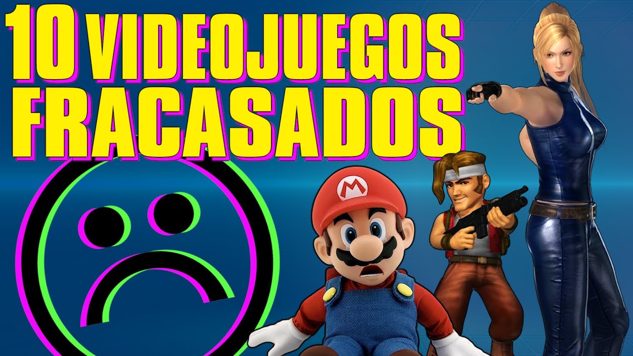 TOP 10 de Videojuegos FRACASADOS EN VENTAS
