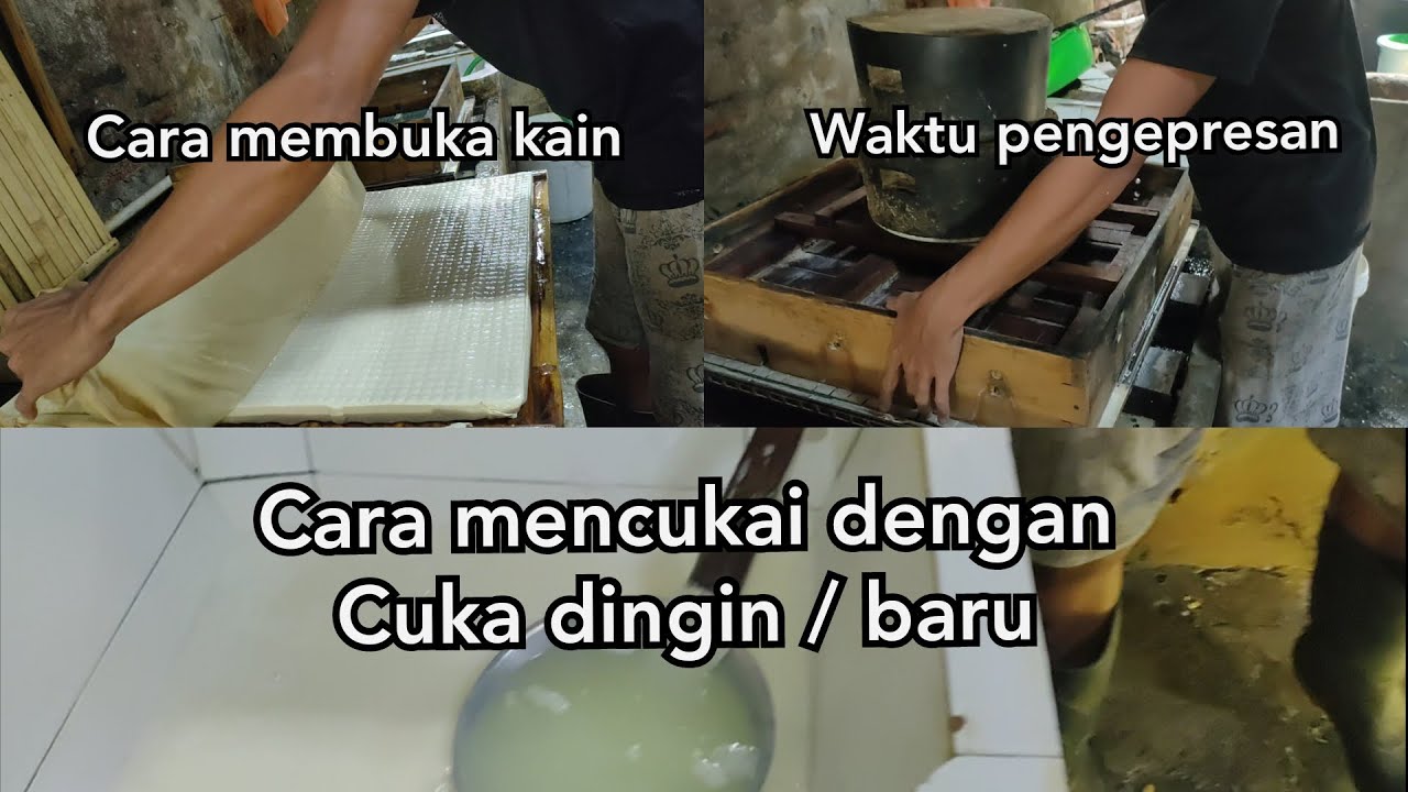 CARA MENCUKAI DENGAN CUKA DINGIN=BARU