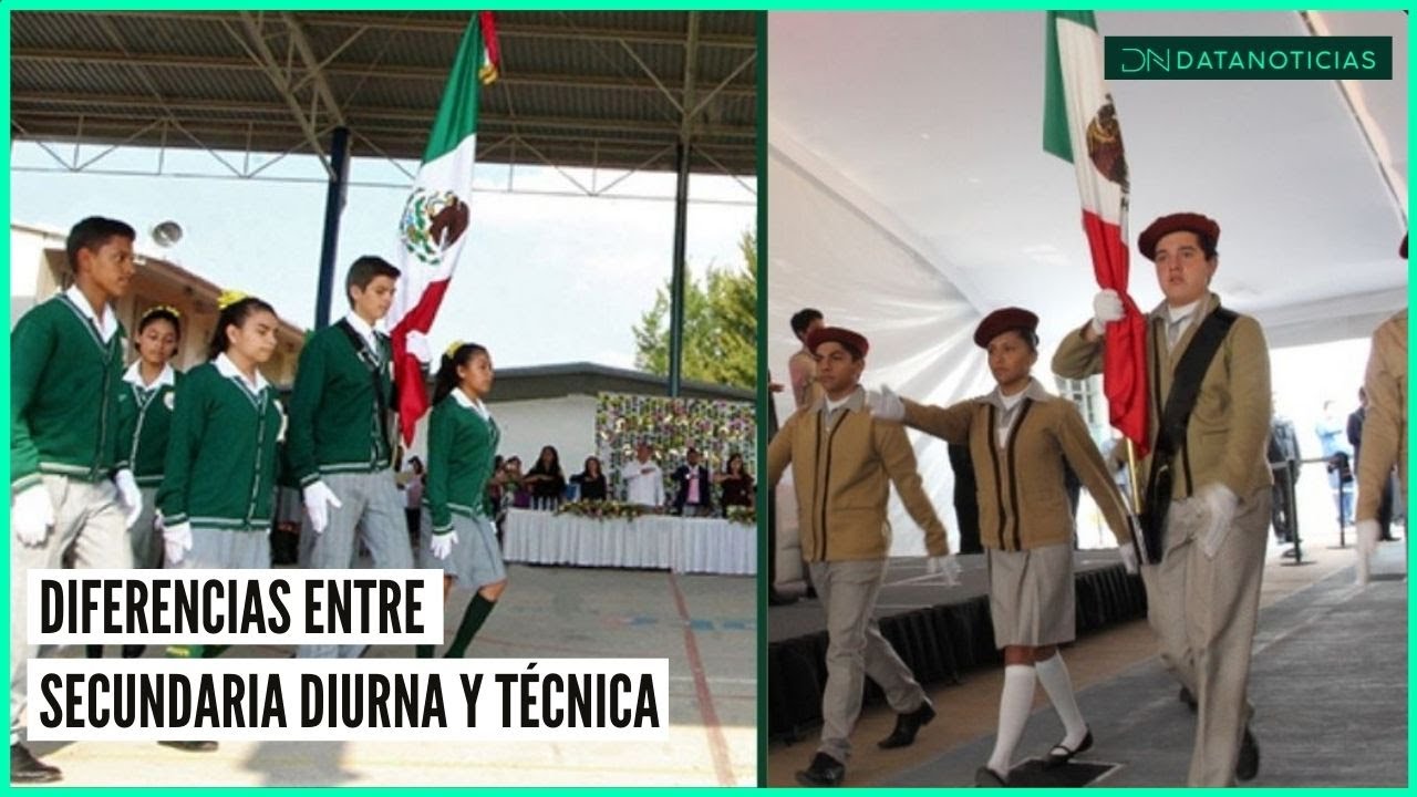 Diferencias entre Secundarias Diurnas, Técnicas y Telesecundarias
