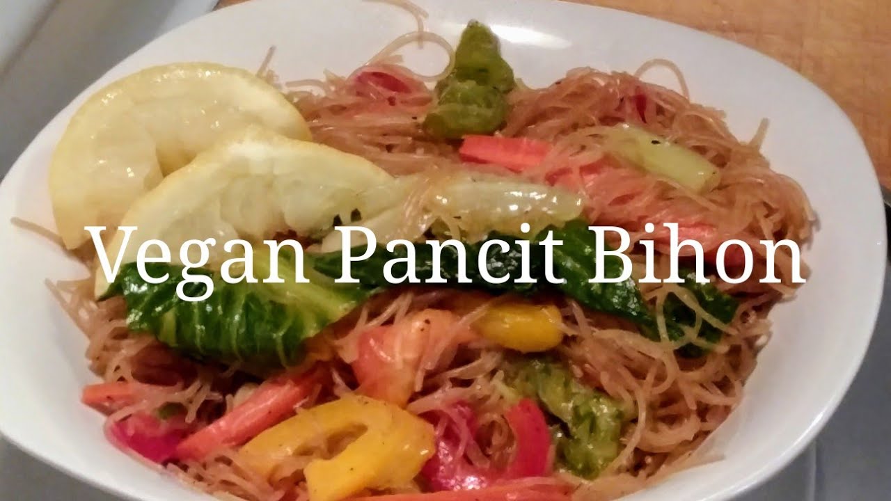 Vegan Pancit Bihon