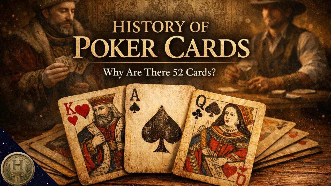 Fall Asleep to the ENTIRE History of Poker Cards — why are there 52 cards in a deck?