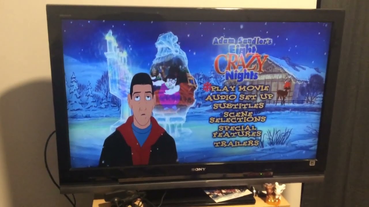 Opening To Adam Sandler’s Eight Crazy Nights 2003 DVD 2 Discs
