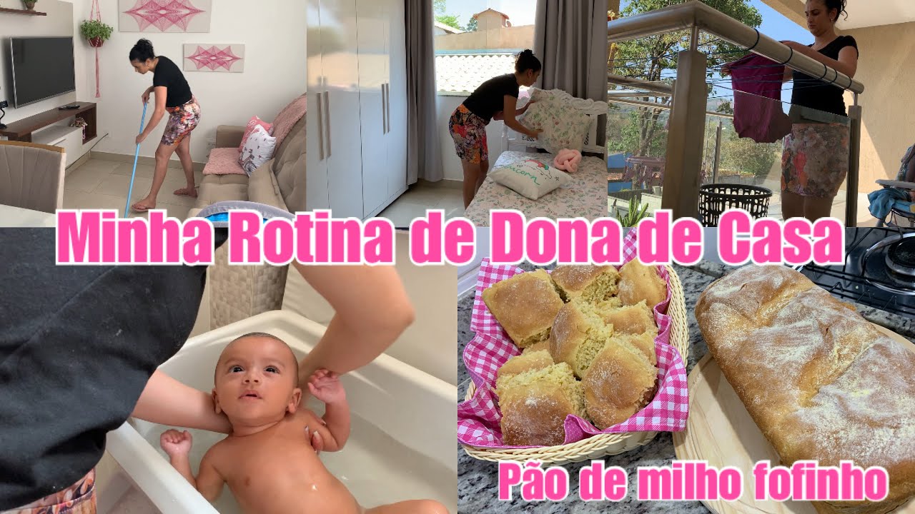 Lavei Roupas,Organização da casa,banho no bebê, fiz pão de milho fofinho||Laís Veloso