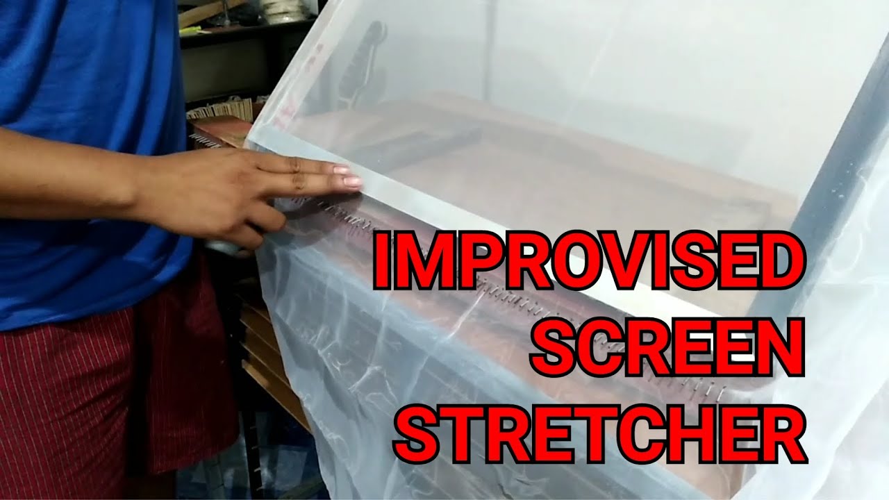 SILKSCREEN PRINTING How to make Aluminum Frame and Attaching Screen