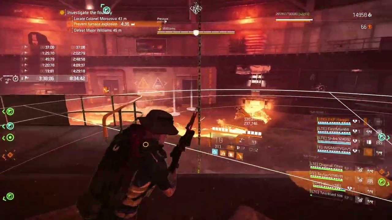 The Division 2 Iron Horse Raid speedrun 
