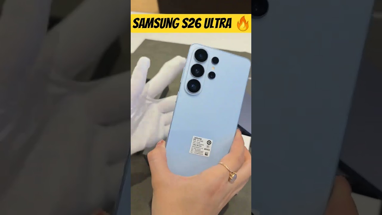 Samsung S26 Ultra Unboxing 🔥 First Look at the Ultimate Flagship!