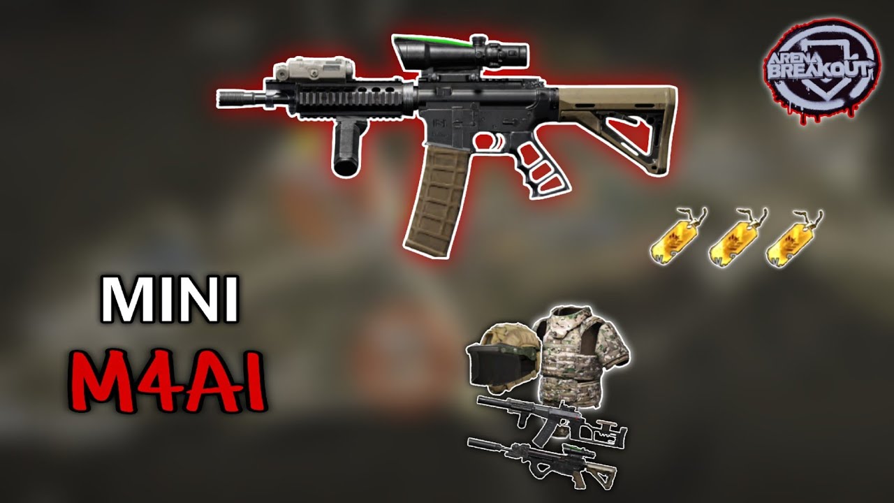 Playing with Mini M4A1 and A1s in Lockdown Farm | Arena Breakout