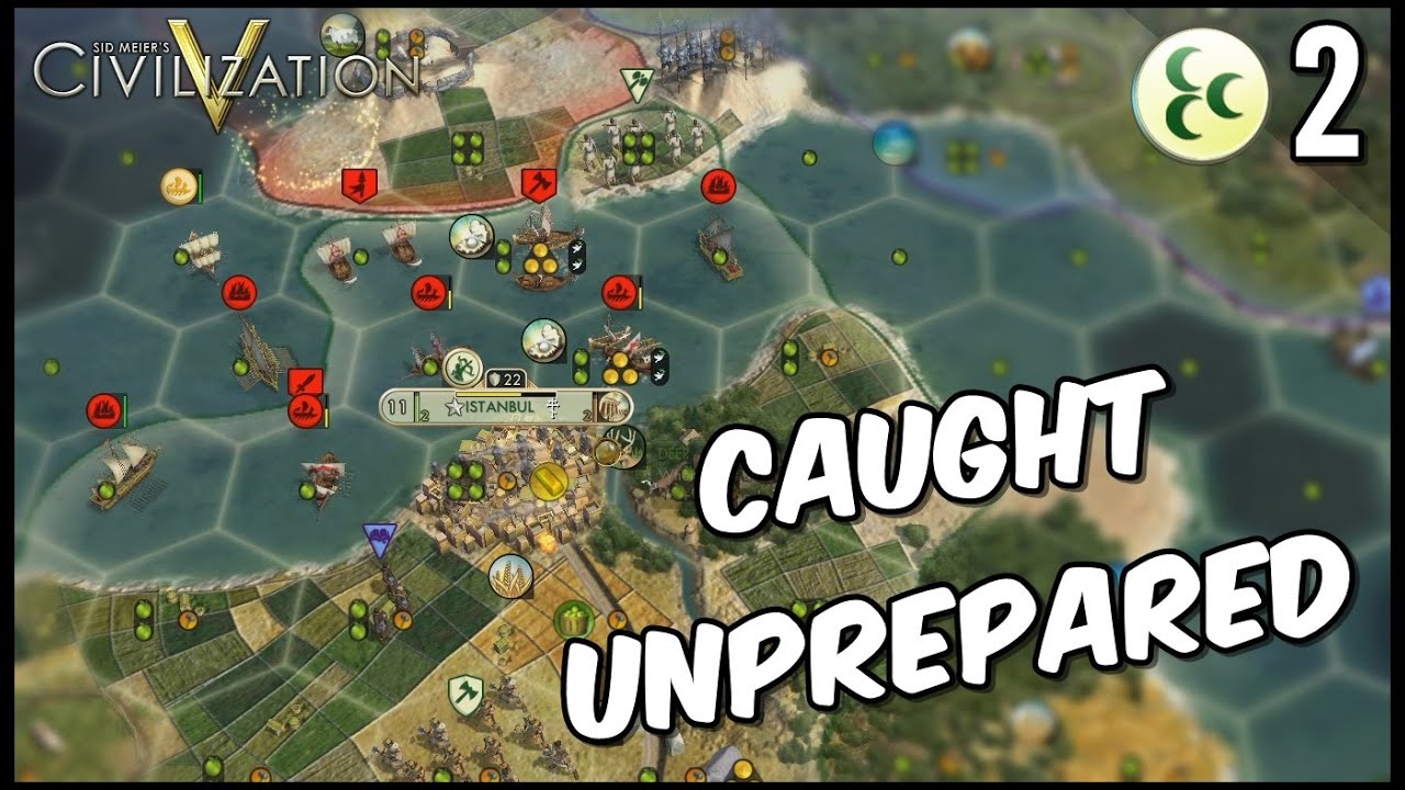 Clinging Onto Survival - Civ 5 Ottomans Deity Playthrough, Part 2