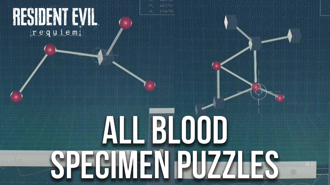 Blood Specimen puzzle solutions (Denatured, Converged, Reversible) in Resident Evil 9 Requiem