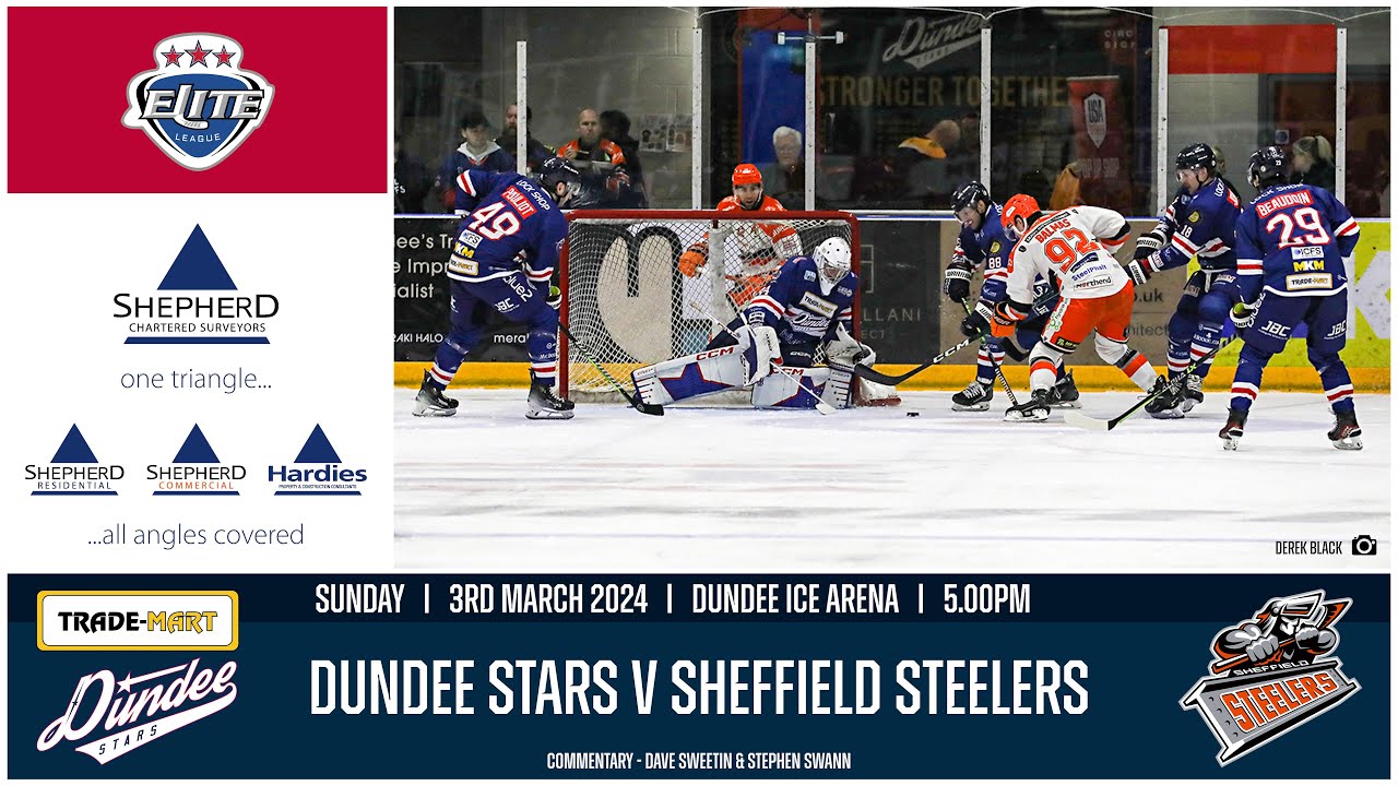 EXTENDED 4K HIGHLIGHTS | 03/03/2024 | Dundee Stars v Sheffield Steelers