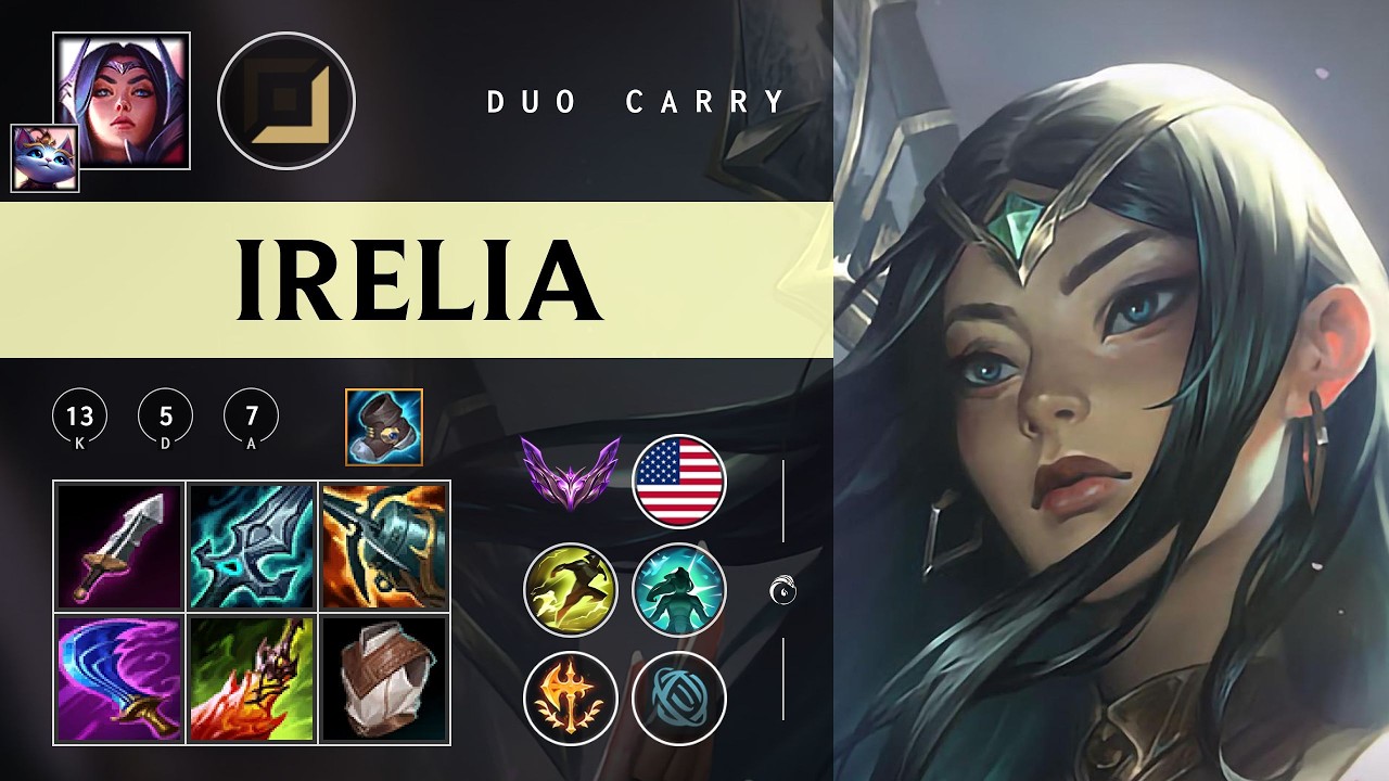 Irelia ADC vs Corki - NA Master Patch 26.05