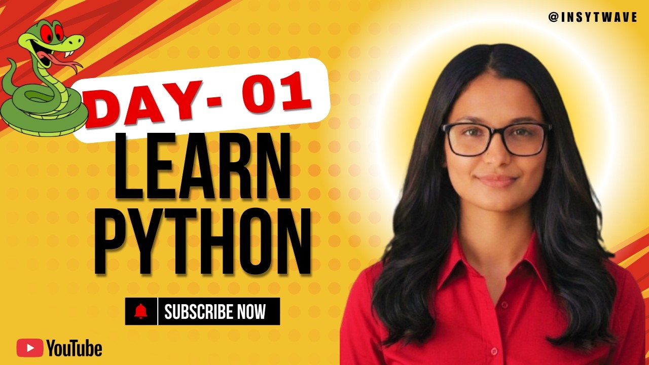Python Full Course | Variables & Data Types | Lecture 1